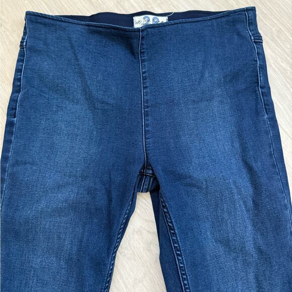 Free People We the Free Penny Pull-On Flare Jeans | Riviera True Blue Wash | 28 - Picture 5 of 10